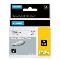 Ruban Laminé pour Etiqueteuses Dymo 18055 Blanc 12 mm