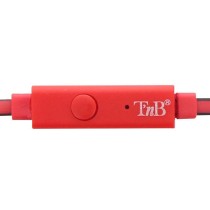 Casque TNB BE COLOR Rouge Rouge/Noir