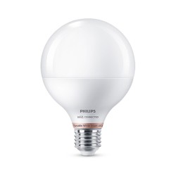 LED-Lampe Philips Wiz G95 Smart Full Colors F 11 W E27 1055 lm (2200K) (6500 K)