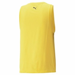 Ärmelloses Herren-T-Shirt Puma Studio Yogini Lite Gelb