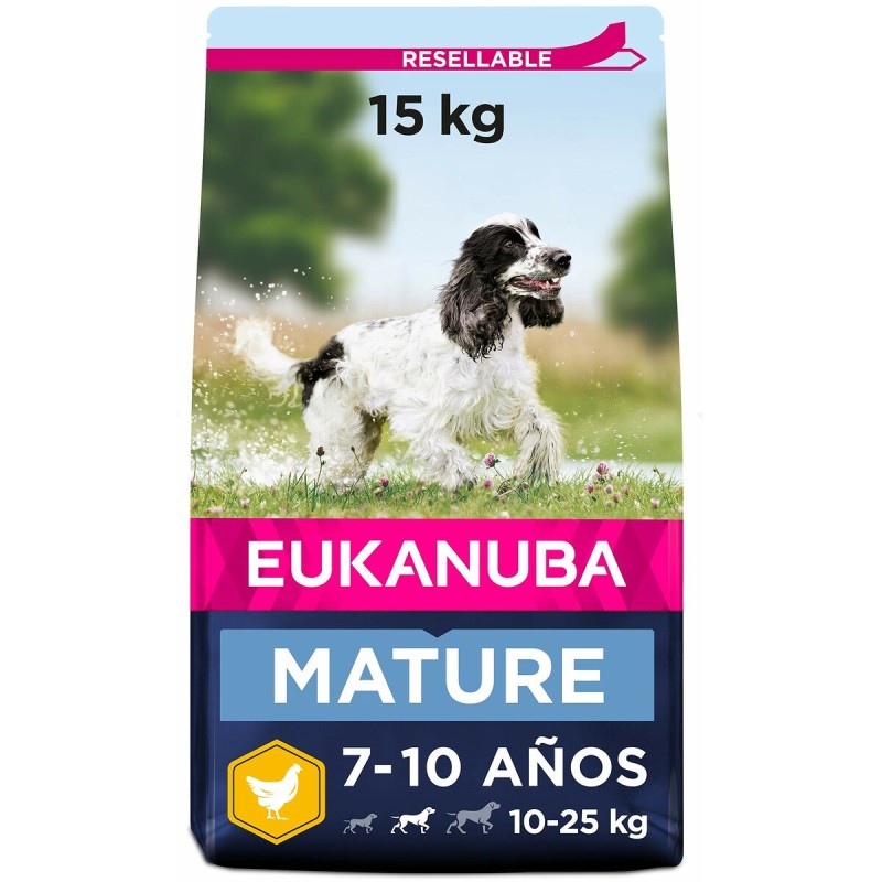 Futter Eukanuba MATURE Erwachsener Huhn 15 kg