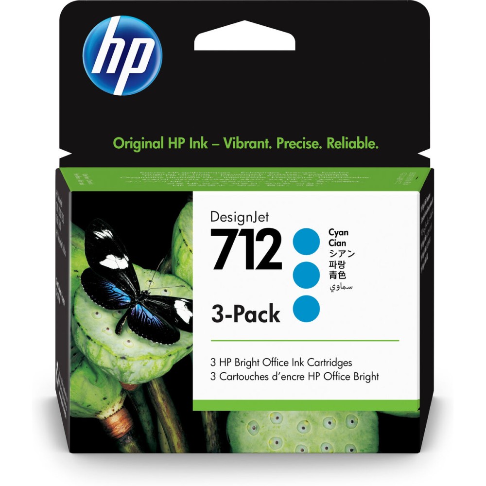 Original Ink Cartridge HP HP 712 Cyan