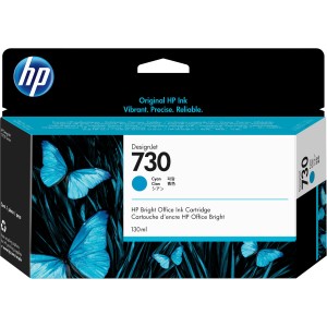 Cartouche d'encre originale HP 730 Cyan