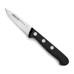 Schälmesser Arcos Universal Edelstahl Schwarz 7,5 cm