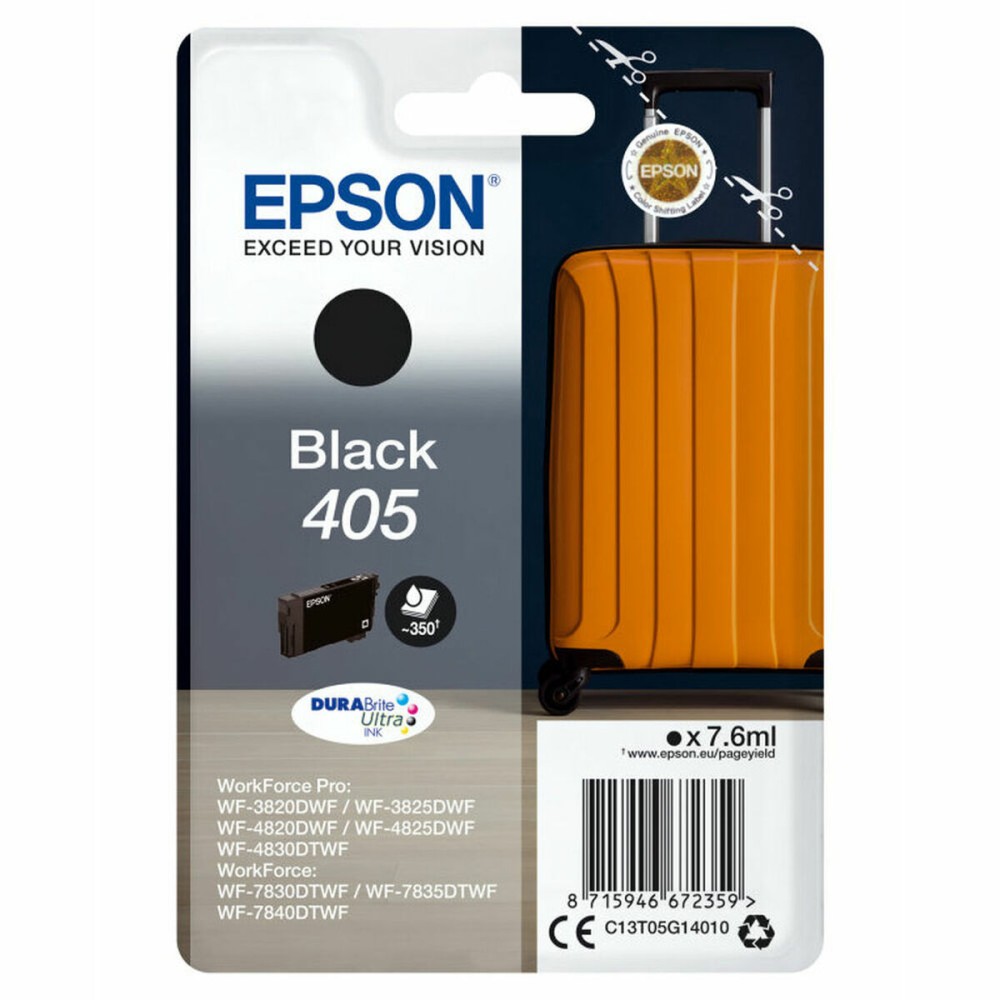 Cartouche d'encre originale Epson C13T05G14010 Noir