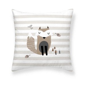 Cushion cover Kids&Cotton Kenai A Beige 50 x 50 cm