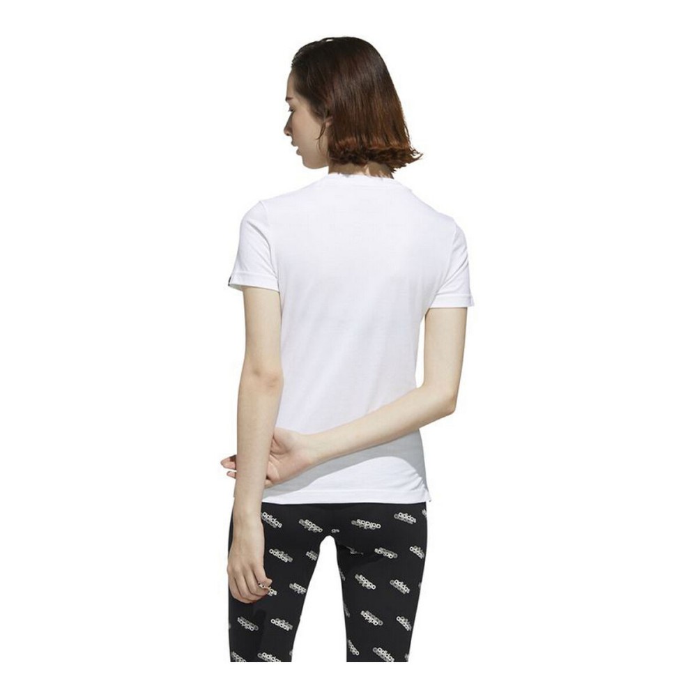 Women’s Short Sleeve T-Shirt Adidas Boxed Camo White