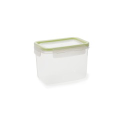 Boîte à lunch hermétique Quid Greenery Transparent Plastique Rectangulaire 1,05 L (4 Unités)