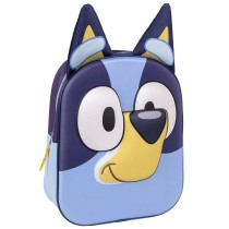 Kinderrucksack 3D Bluey Blau 25 x 31 x 10 cm