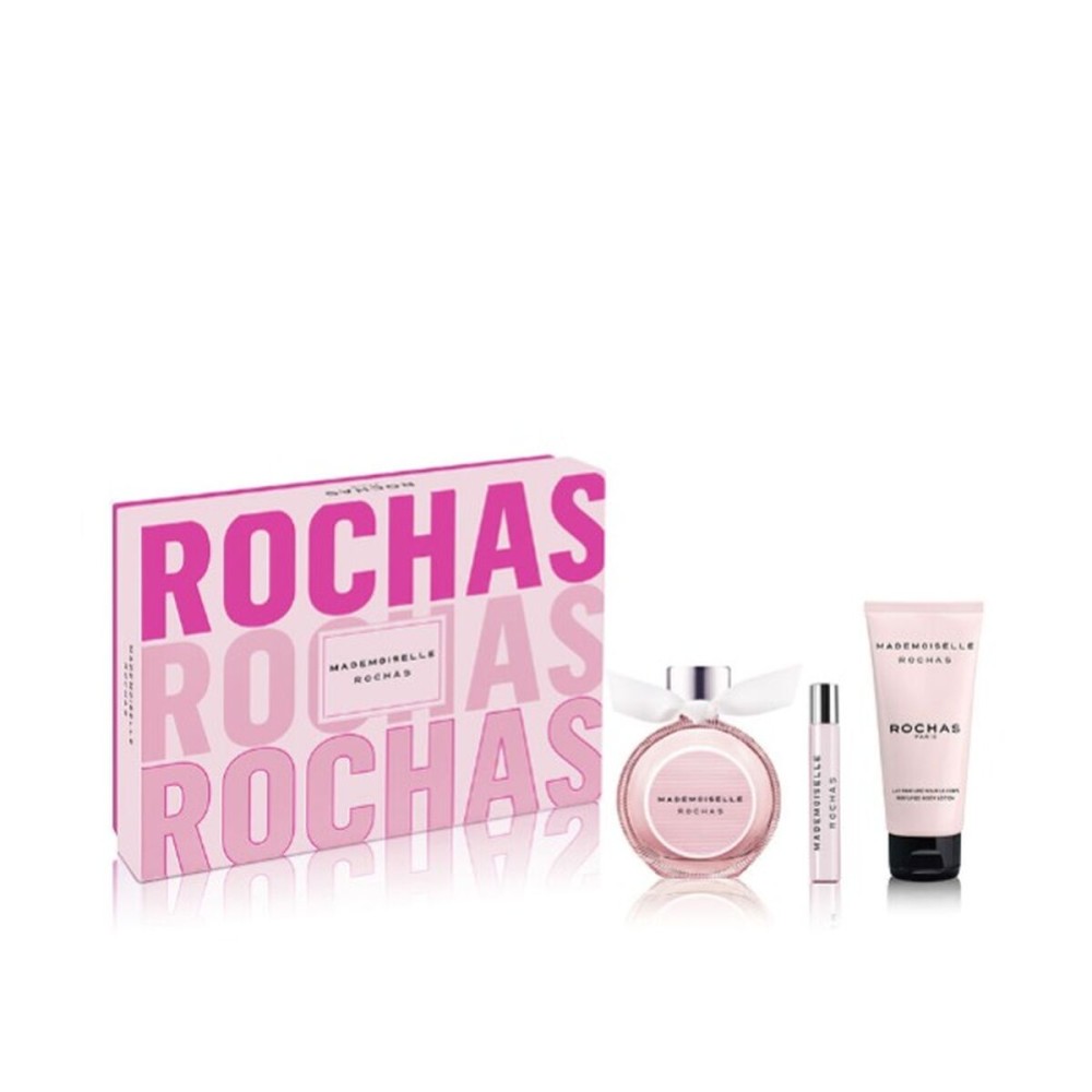 Set de Parfum Femme Rochas MADEMOISELLE ROCHAS EDP 3 Pièces