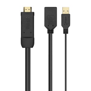 Adaptateur HDMI vers DisplayPort Aisens A122-0642 Noir 10 cm