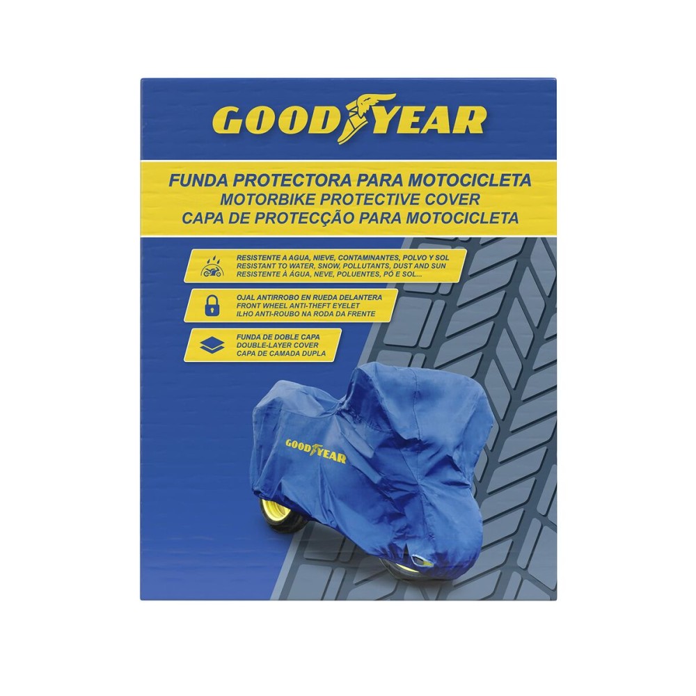 Housse motos Goodyear GOD7023 XXL Bleu