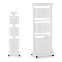 Panier à linge Kipit TP-750-1 Blanc Plastique 33 x 112 x 42,5 cm