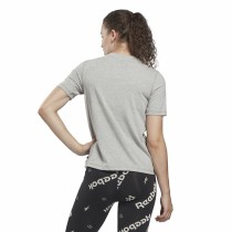 T-shirt à manches courtes femme Reebok Tape Pack Gris