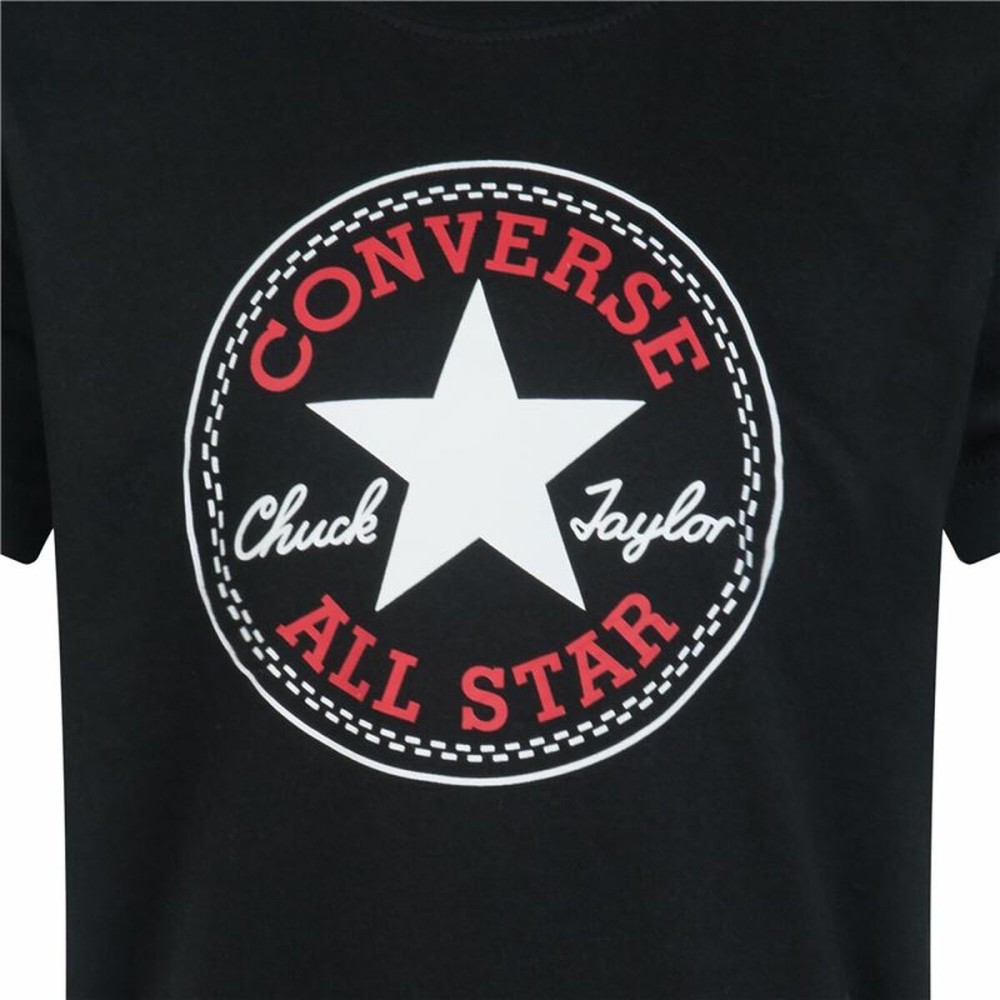 Children's Sports Outfit Converse Core Tee Black/Grey