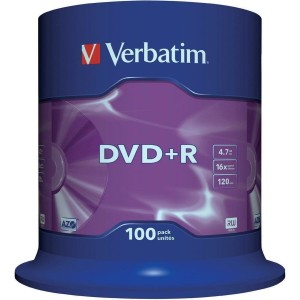 DVD-R Verbatim    100 Units