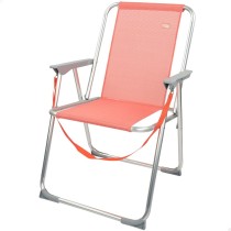 Chaise Pliante Aktive Flamingo Corail 44 x 76 x 45 cm (4 Unités)