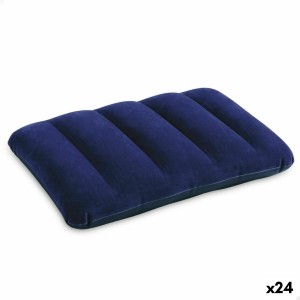 Oreiller Intex Downy Pillow Gonflable Bleu 43 x 9 x 28 cm (24 Unités)