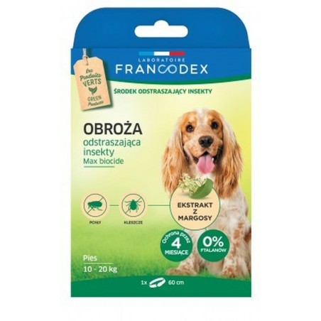 Anti-parasite collar Francodex FR179172 Fleas and ticks