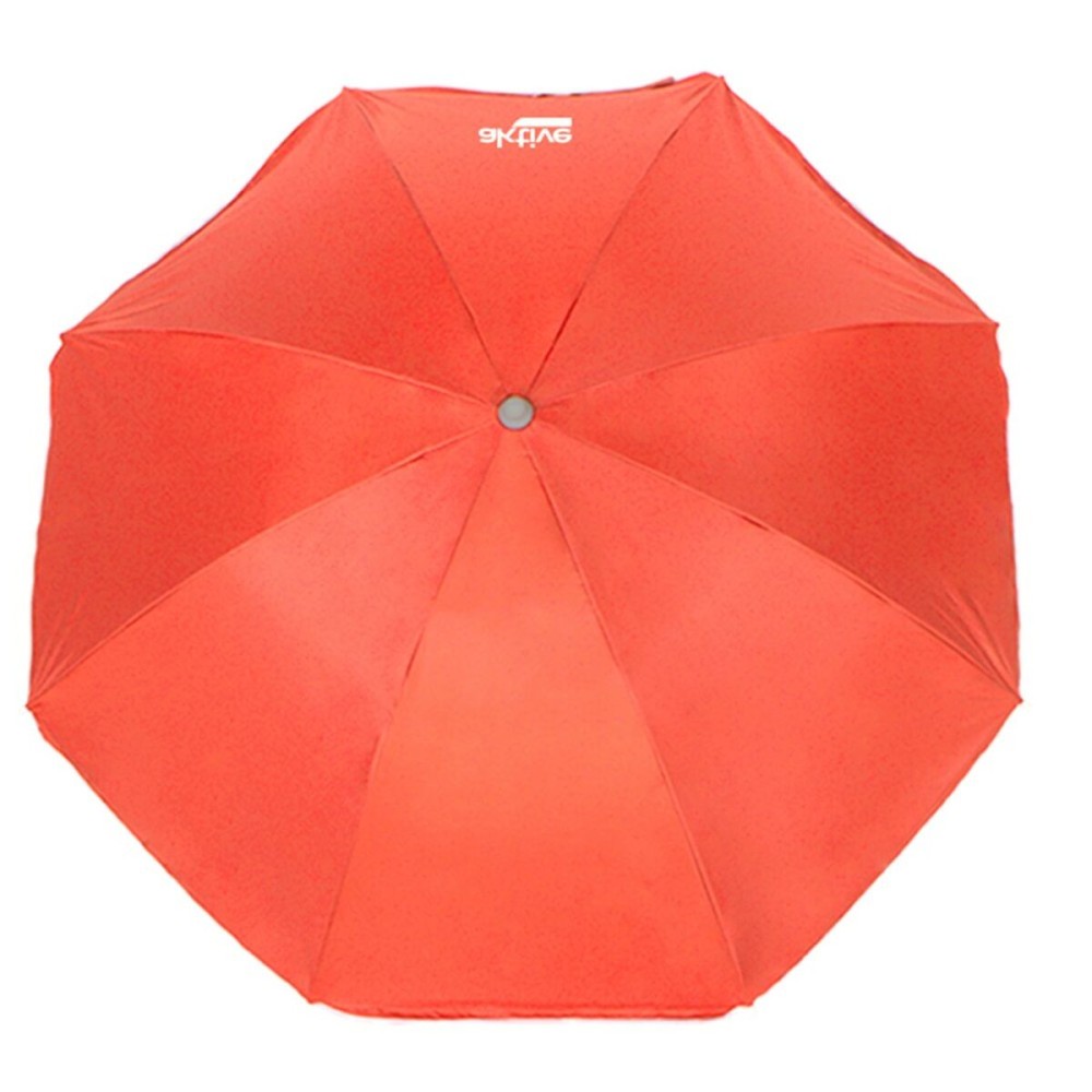 Parasol Aktive UV50 Ø 180 cm Corail Polyester Aluminium 180 x 187 x 180 cm (12 Unités)