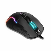 Mouse Krom Kick Black 6200 dpi 12000 dpi RGB