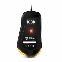 Souris Krom Kick Noir 6200 dpi 12000 dpi RGB