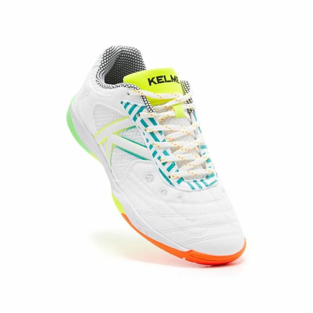 Chaussures de Futsal pour Adultes Kelme Copa Blanc