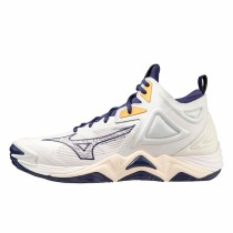 Herren-Sportschuhe Mizuno Wave Momentum 3 Mid Weiß Volleyball