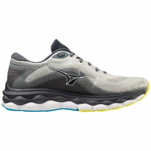 Running Shoes for Adults Mizuno Wave Sky 7 Black Grey