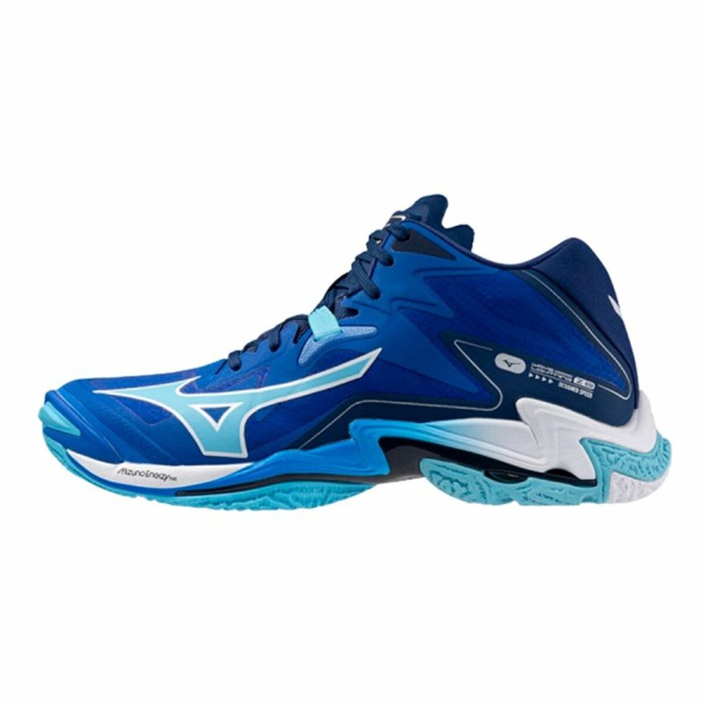 Men's Trainers Mizuno Wave Lightning Z8 Mid Blue Volleyball