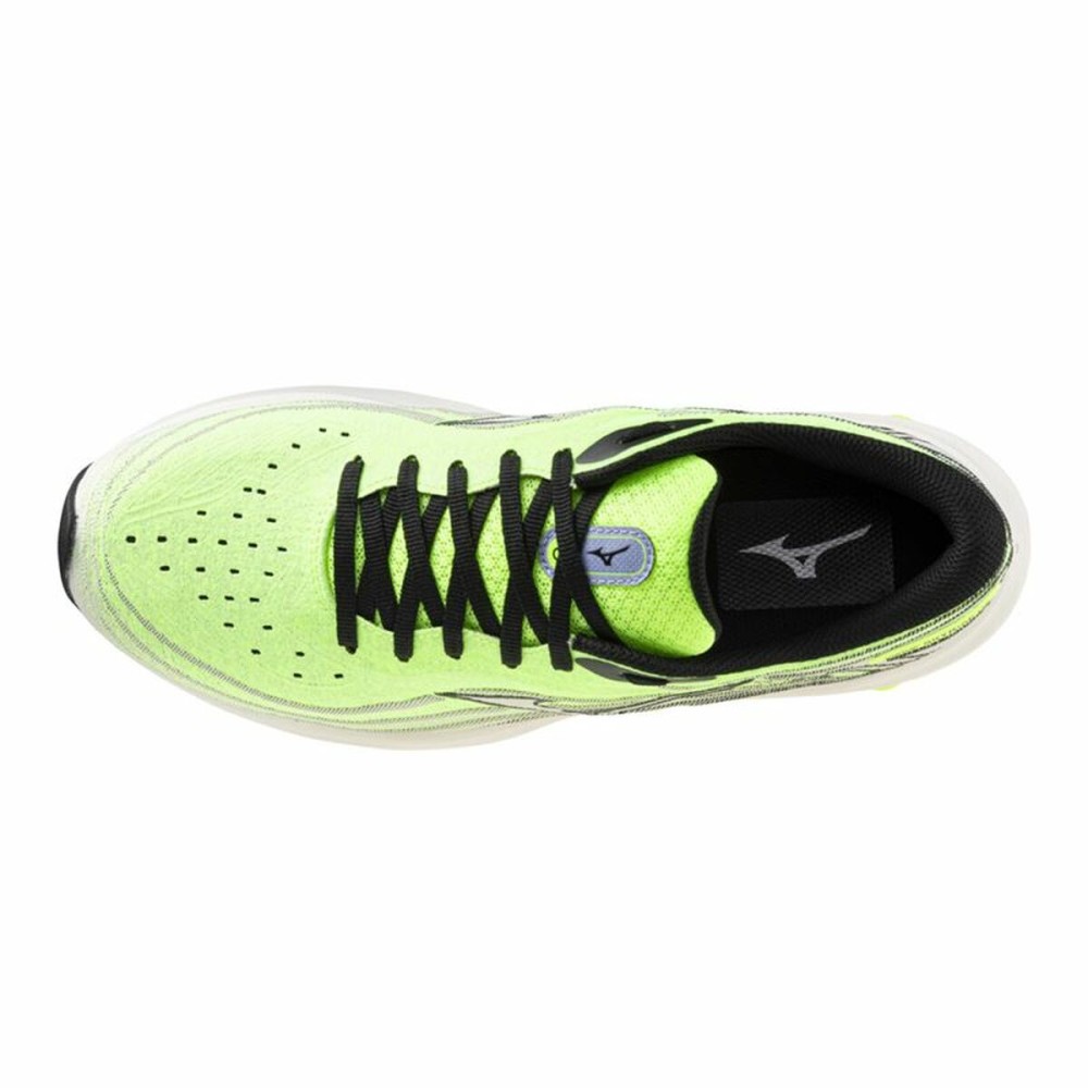 Running Shoes for Adults Mizuno Wave Skyrise 5 Lime green