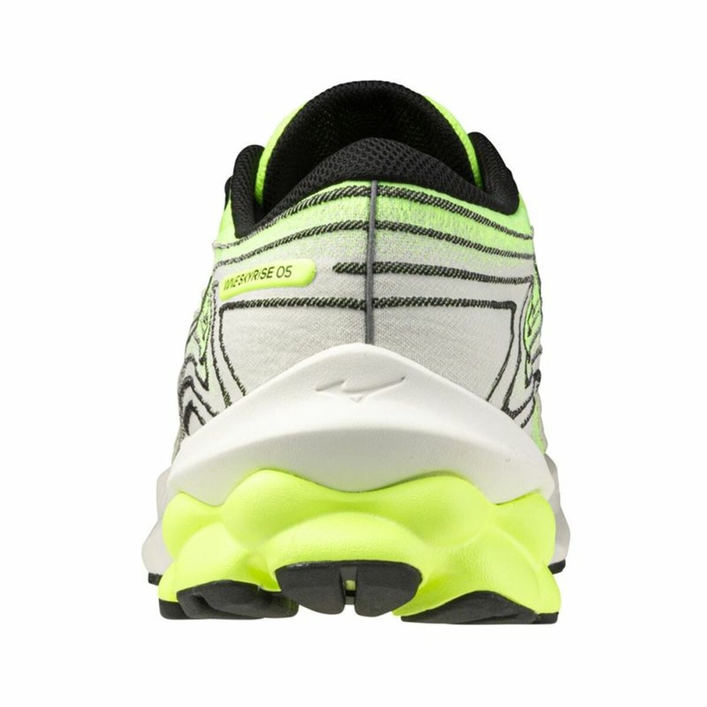 Chaussures de Running pour Adultes Mizuno Wave Skyrise 5 Vert citron