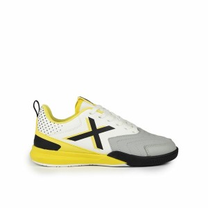 Chaussures de Futsal pour Adultes Munich Rondito 01 Gris