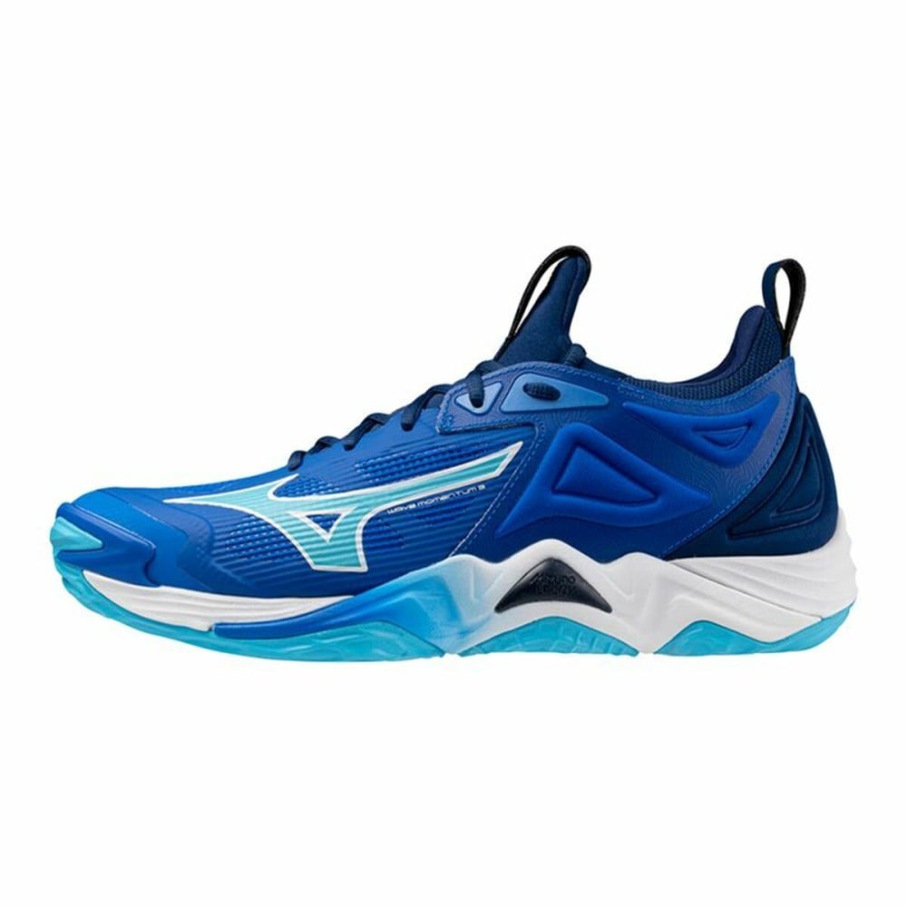 Chaussures de Sport pour Homme Mizuno Wave Momentum 3 Bleu Volleyball