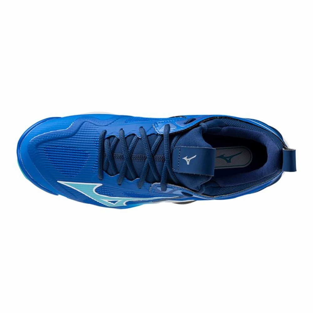 Herren-Sportschuhe Mizuno Wave Momentum 3 Blau Volleyball