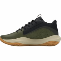 Basketball Shoes for Adults Under Armour Lockdown 7 Khaki Olive