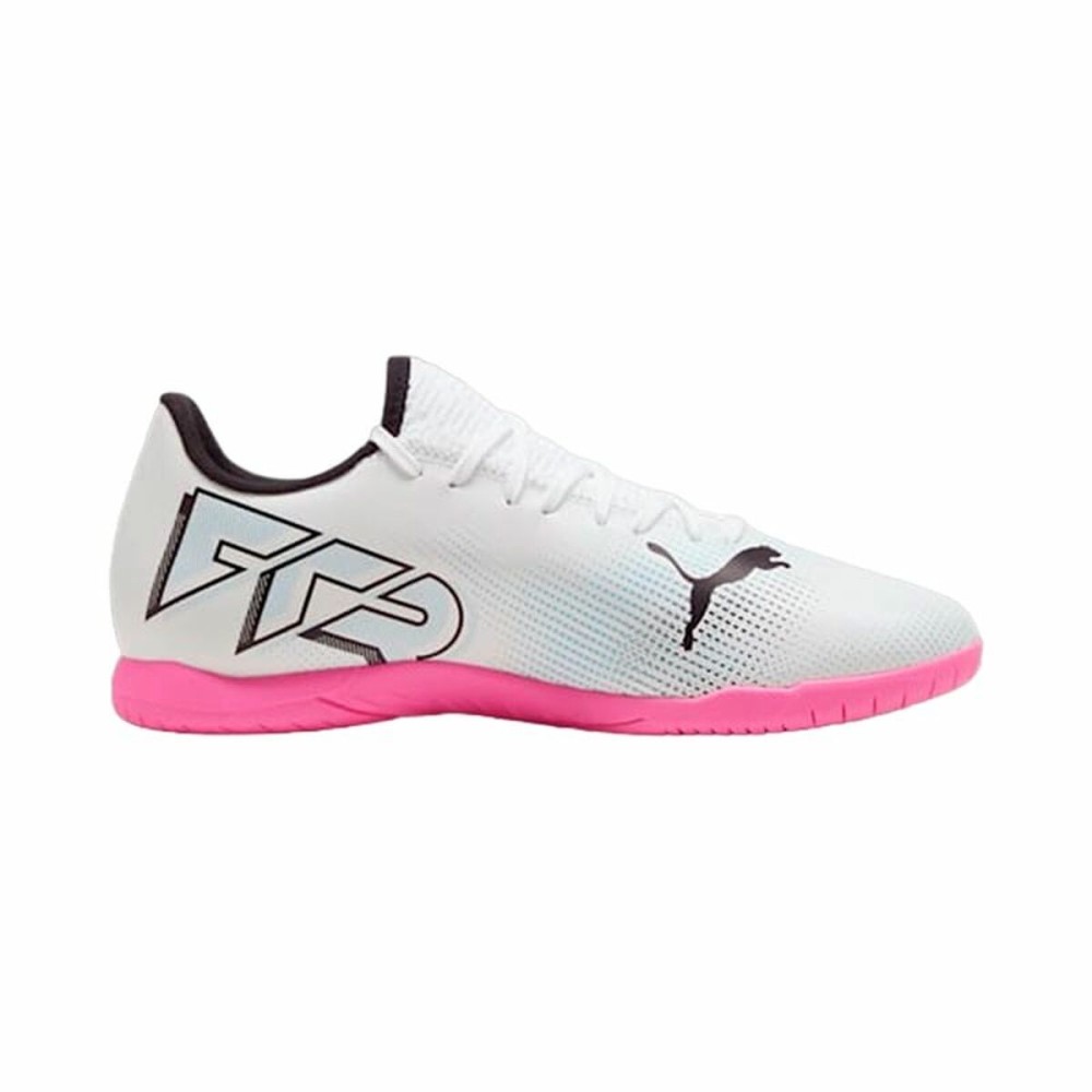 Chaussures de Futsal pour Adultes Puma Future 7 Play Blanc