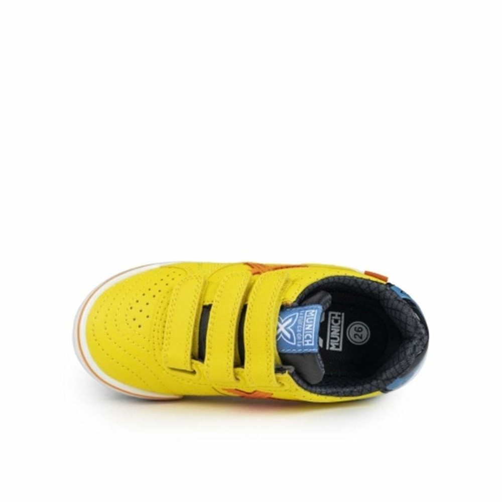 Chaussures de Futsal pour Enfants Munich G-3 Kid Vco Profit 419 Jaune