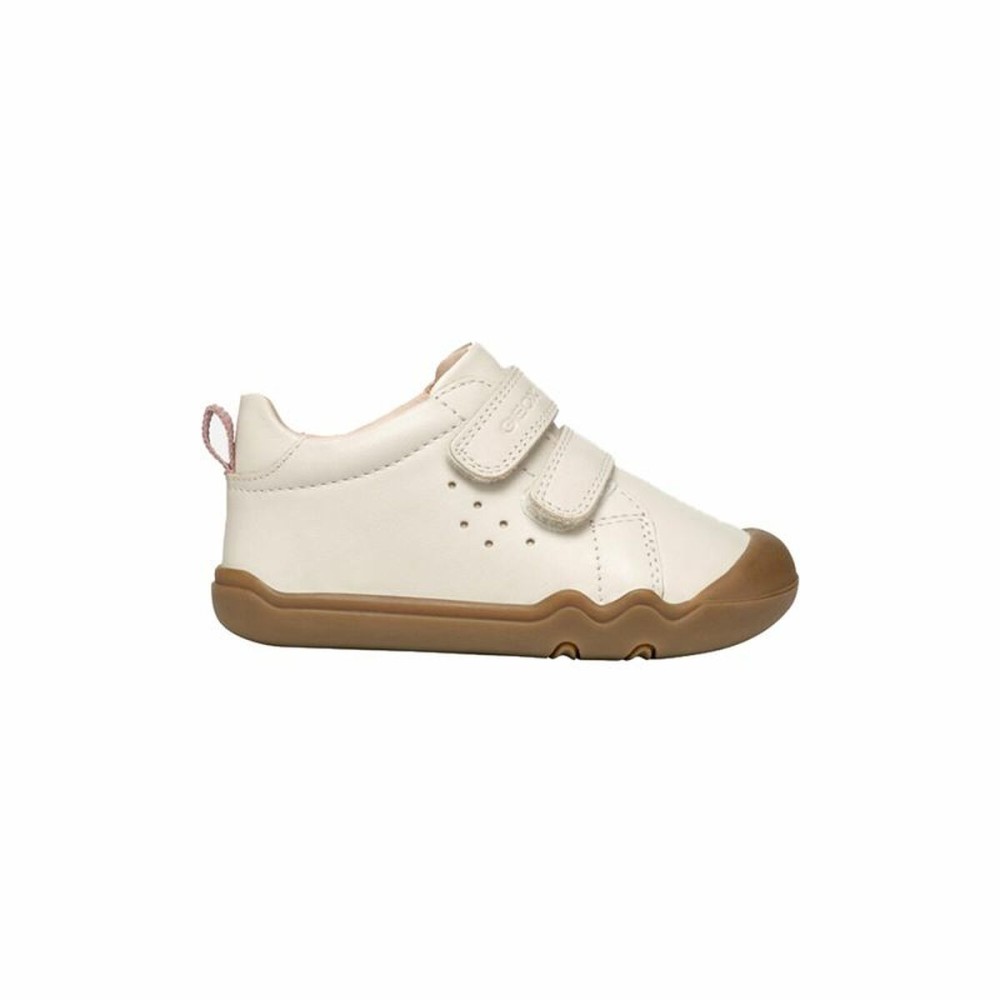 Children’s Casual Trainers Geox Steppieup A White