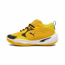 Basketball Shoes for Children Puma Playmaker Pro Yellow