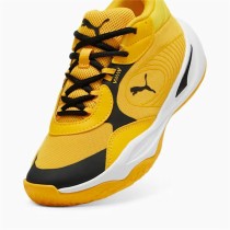 Basketball Shoes for Children Puma Playmaker Pro Yellow