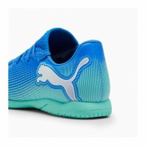 Hallenfußballschuhe für Kinder Puma Future 7 Play It Blau