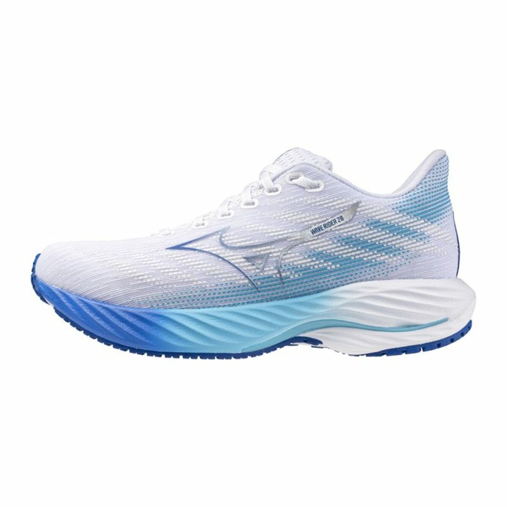 Chaussures de Running pour Adultes Mizuno Wave Rider 28 Blanc