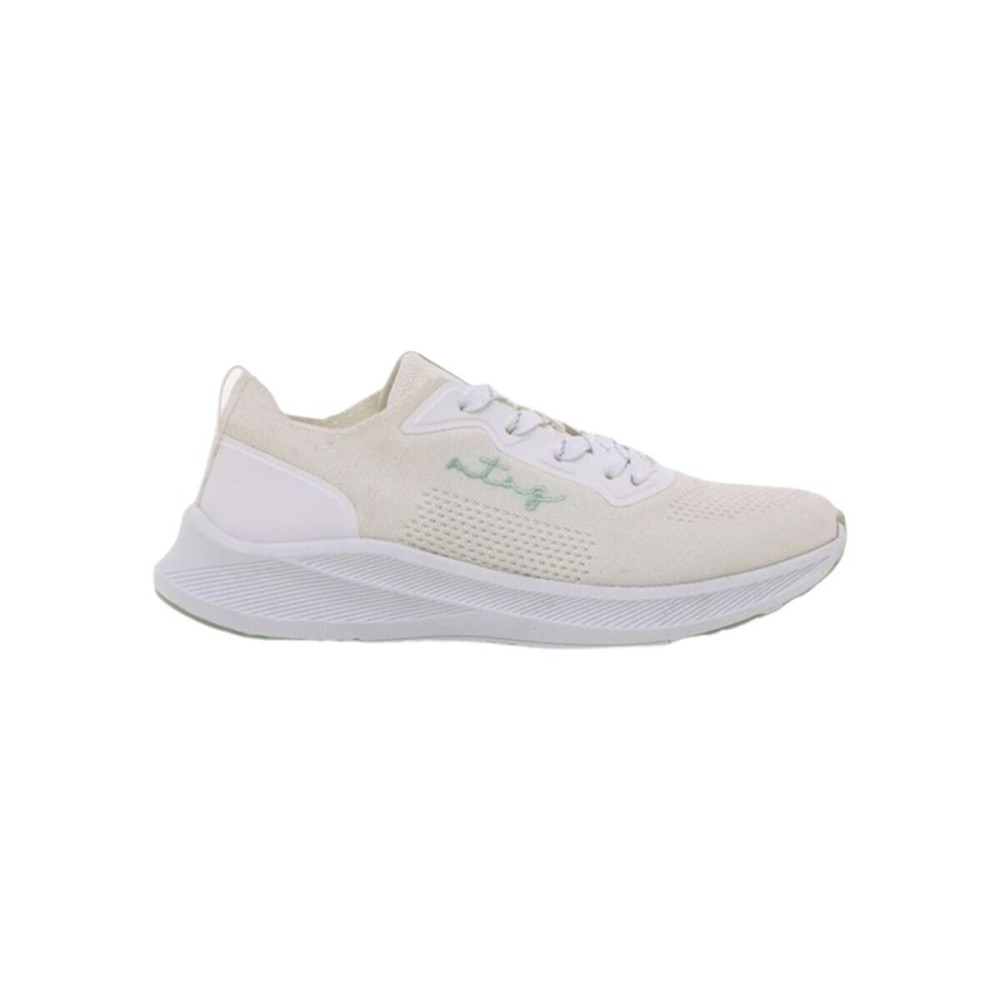 Baskets Casual pour Femme Mustang Somo Blanc Beige