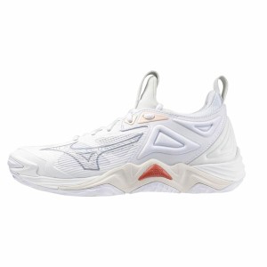 Sports Trainers for Women Mizuno Wave Momentum 3 White Volleyball