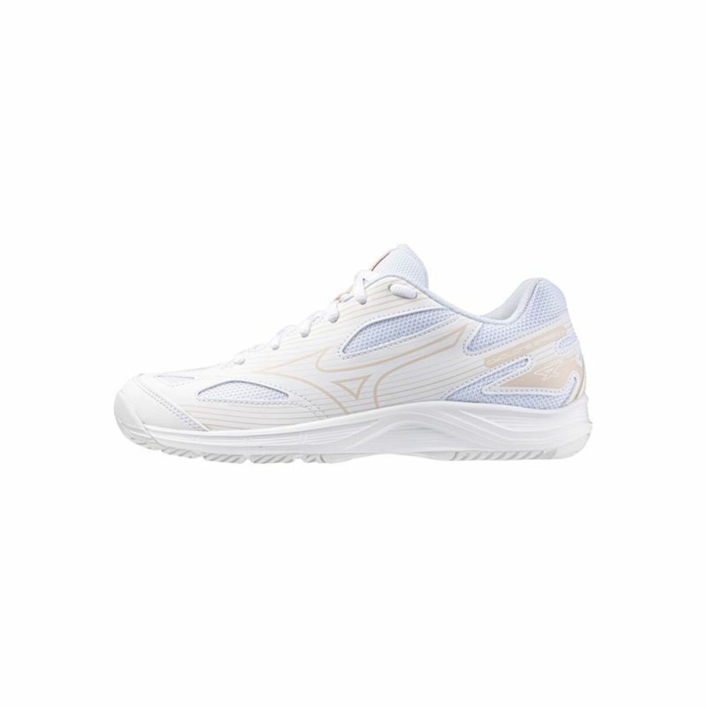 Running Shoes for Adults Mizuno Cyclone Speed 4 White Volleyball