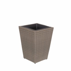 Plant pot Marlene Rattan 39,5 x 39,5 x 54 cm