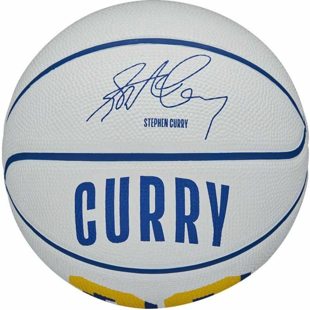 Basketball Ball Wilson Player Icon Mini Curry White (Size 3)