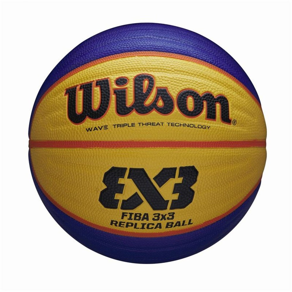 Ballon de basket Wilson Fiba X Replica Rbr Bleu