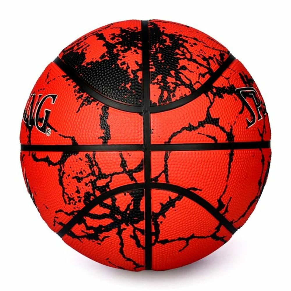 Ballon de basket Spalding Flight Crack Multicouleur (Taille 5)